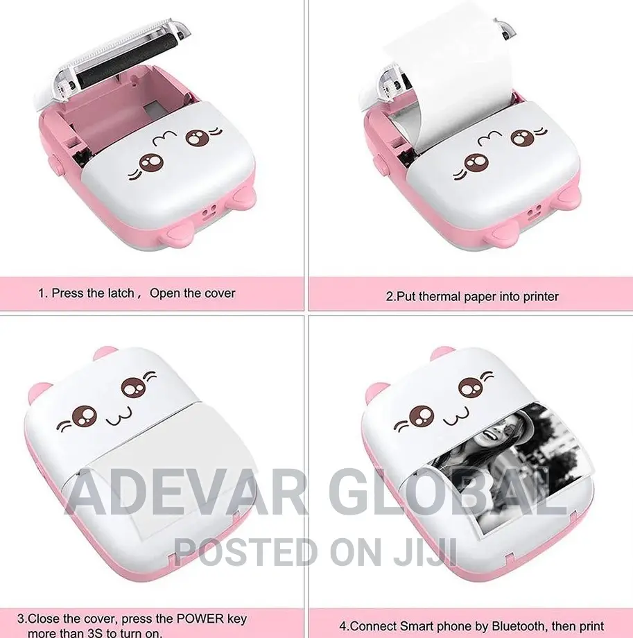 Portable Mini Thermal Printer Wireless