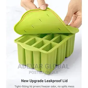 12 Slots Silicone Ice Cream Mold Home Made Food Grade