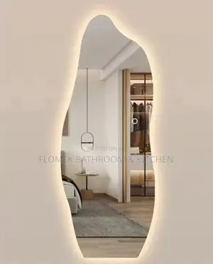 LED Mirror With Yam Shape