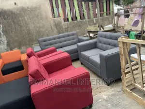 A Standard Living Room Sofa