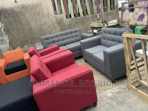 A Standard Living Room Sofa