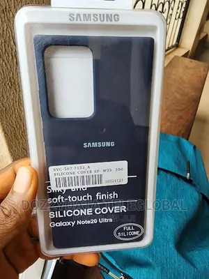 Samsung Galaxy Note 20 Ultra Silicone Case -Blue