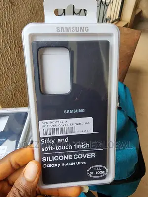 Samsung Galaxy Note 20 Ultra Silicone Case -Black Colour