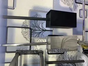 Toilet Brush Black and Chrome