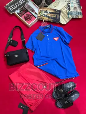 Original Prada Polo Shirts Available in Store