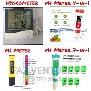 Ph Meters Water Quality Test Meters