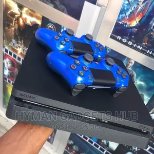 Super Neat Uk Used Ps4 Slim With 2 Pads 12 Lincenced Games