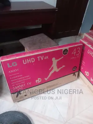 Very Capable LG 43 Inches Smart Frameless TV