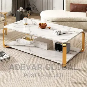 Rectangular Shape Nordic Centre Table With Storage - 100cm