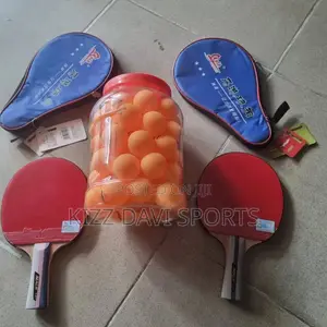 Original 60pcs Oftable Tennis Eggs and Pc's 2pcs of 3 Star