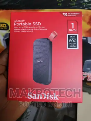 Sandisk Portable Ssd 1tb Usb 3.2 Gen 2, Usb-c Sdssde30-1tb