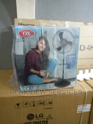 Ox-18''inches Non Rechargable,Standing Fan