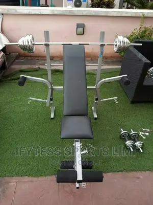Quality Weight Bench With Butterfly Hand 50kg Dumbbell