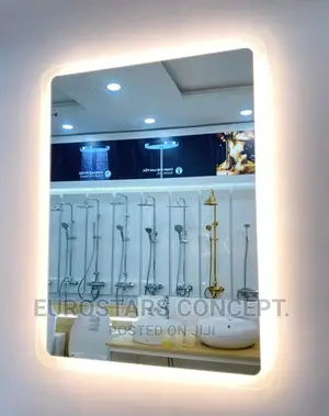 Square Sensor Mirror With Lights