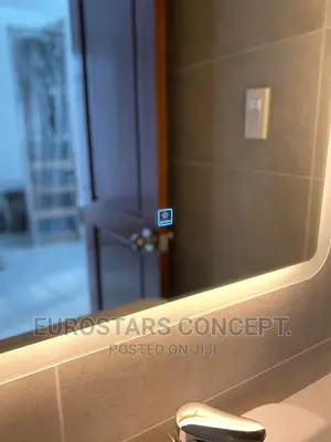 Square Sensor Mirror With Lights