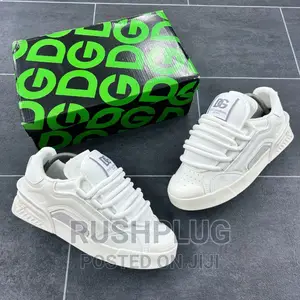 New Dolce Gabbana “Triple White” Sneakers