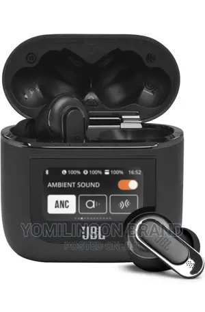 JBL Tour Pro 2 (Black) - True Wireless Noise Cancelling