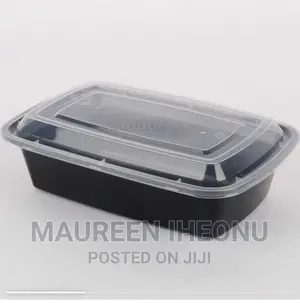 1000ml Single Compartment Food Pack - Pack of 50pcs