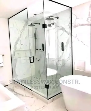 Shower Cubicle Black Kress