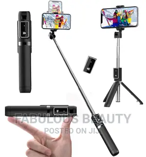 Bluetooth Selfie Stick With Tripod, and Remote Shutter