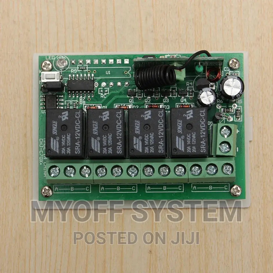 4ch 433mhz Rf Switch Relay Module