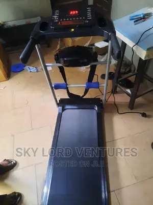 2hp Treadmill Foldable With Twister and Dumbbells