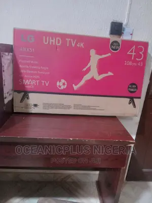 Top Quality LG 43 Inches Smart Frameless TV