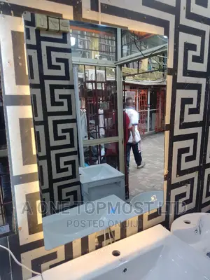 Led Square Mirror (3 in 1 Inter-Switch Lighting)