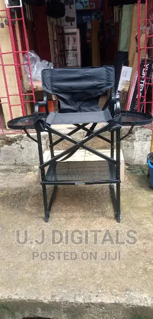 OW-N65ML29T Aluminum Folding Double Tray Makeup Chair