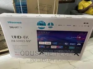 New Hisense 55 Inch Smart TV Natural Colour