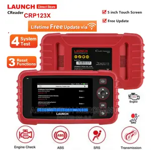 Launch Creader Crp123x Obd2 Cars Scanner Engine Abs SRS T/M