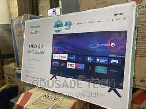Clean New Hisense 55'' Smart TV 2023