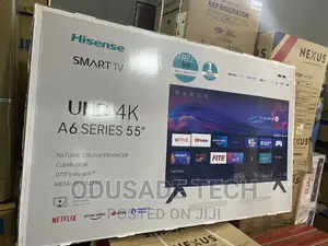 Hisense 55 Inches Colour Black Smart TV