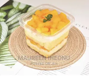 Square Parfait Bowl - A Pack of 12pcs