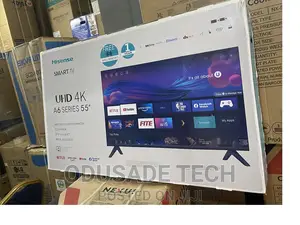 (Wall Hanger) Hisense 55 Inches Smart TV Available