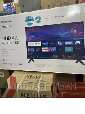 2023 Hisense 55 Inches Smart TV With Free Wall Bracket