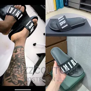 Original AMIRI Slides Available in Store