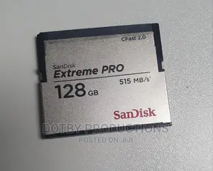 Sandisk Extreme Pro Cfast 2.0 128gb Memory Card