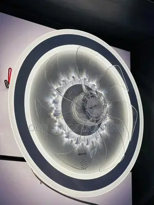 Led Celling Fan With Remote Control Chandelier Lighting