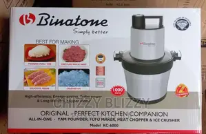 Binatone 6L Yam Pounder/Fufu Maker Meat Grinder Kc-6000