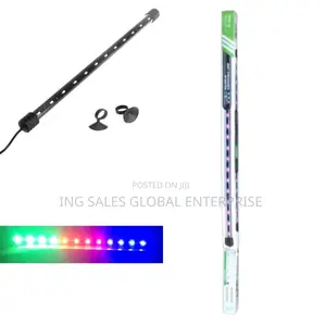 14.5” Aquarium Multicolored Submersible Light- Fixed Color