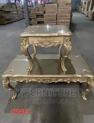 Royal Center Table With 2 Side Stool for Your Living Room