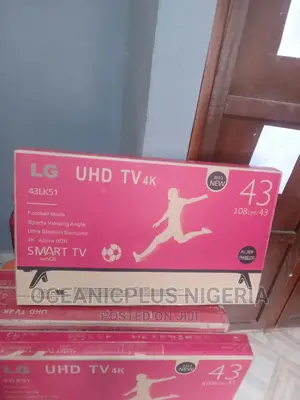 Capable LG 43 Inches Smart Frameless TV