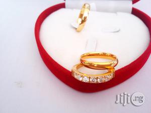 Zara Set of Wedding and Enagement Gold Ring