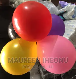 Latex and Chrome Balloons