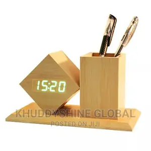 LED Wooden Clock