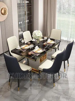 Classic Marble Dining Table 6 Seaters