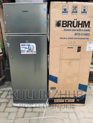 Bruhm 200 Liters Double Door Fridge | BFD-210MD