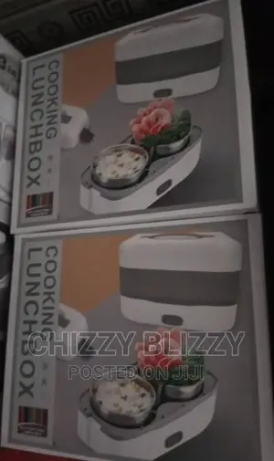 Electric Cooking Lunch Box/Flask for Rice,Soup Etc