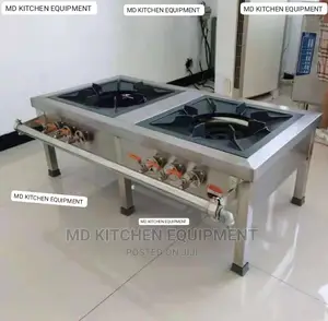 Gas Cooker 2 Burna Foreign Stainless Steel